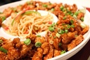 Chicken Almond, Chicken Chowmein & Drum Sticks
