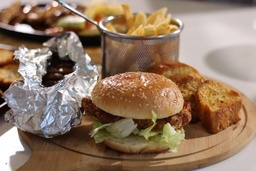 Stuff Chicken & Zinger Burger