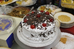 Black Forest Cake & Chicken Bread